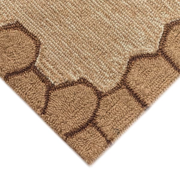Liora Manne Frontporch Honeycomb Bee Indoor/Outdoor Accent Rug