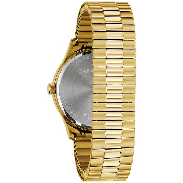 Mens Caravelle by Bulova Goldtone Expansion Watch - 44B126
