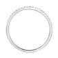 Nova Star&#174; Sterling Silver Lab Grown Diamond Bridal Ring Set - image 4