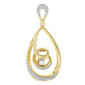 Espira 10kt. Gold Diamond Accent Fashion Necklace - image 1