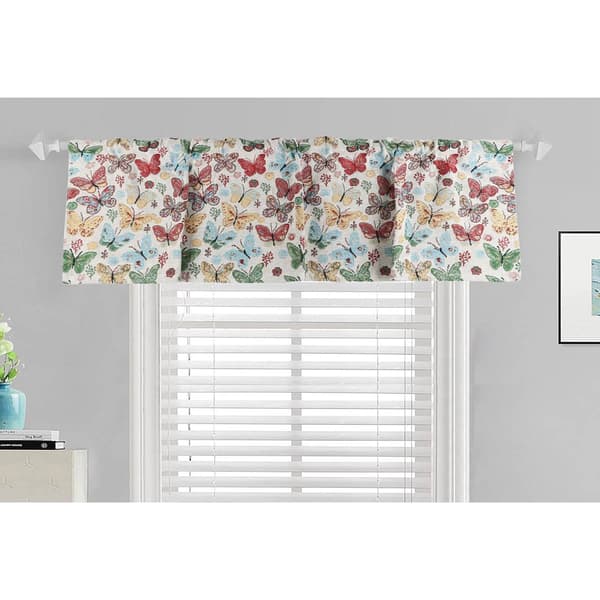 Butterflies Tapestry Valance - image 