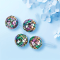 Northlight 4ct. Mermaid Iridescent Christmas Ball Ornaments - image 3