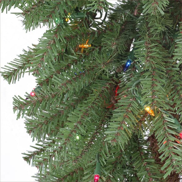 Puleo International 5ft. Pre-Lit Artificial Alpine Christmas Tree