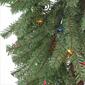 Puleo International 5ft. Pre-Lit Artificial Alpine Christmas Tree - image 4