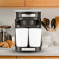 Ovente Double Drip Coffee Maker with Mugs - image 2