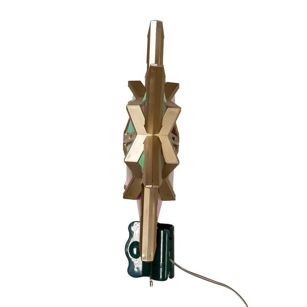 Kurt Adler 21-Light 7 Point LED Iridescent Star Tree Topper