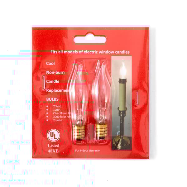 Set of 2 Replacement Candle Bulbs Boscov's