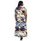 Plus Size 24/7 Comfort Apparel Floral High Low Wrap Dress - image 3
