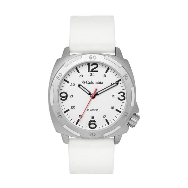 Unixsex Columbia Sportswear Timing White Silicone Watch-CSS17-003 - image 