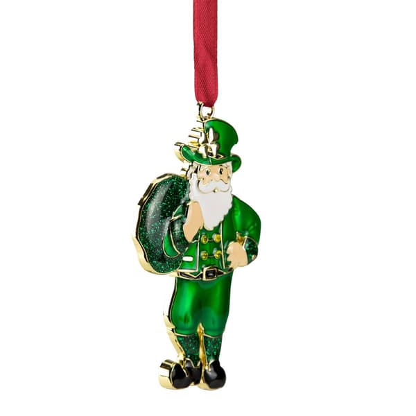 Northlight Seasonal 3.5in. Irish Santa Christmas Ornament