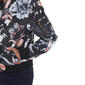 Womens White Mark Floral Bomber Jacket - image 4