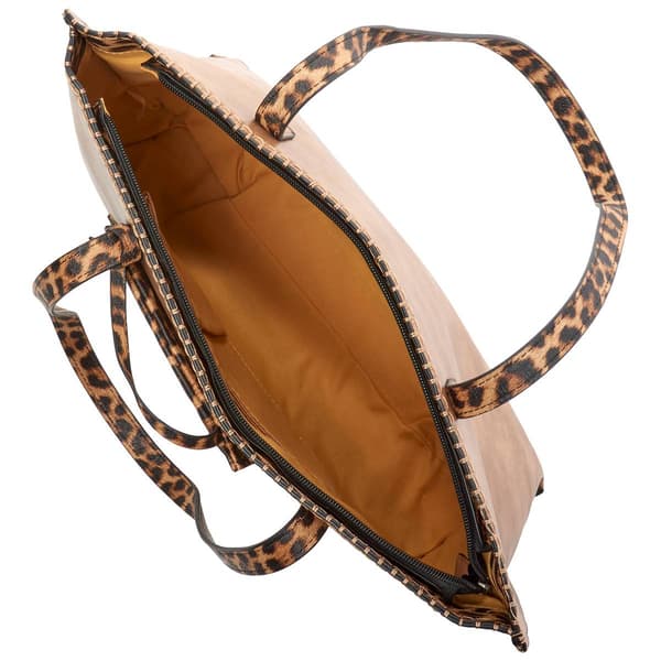 DS Fashion Leopard 2 in 1 Large Tote