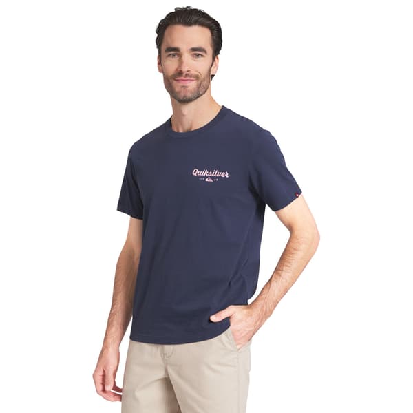 Young Mens Quicksilver Rejuvinate Graphic Tee