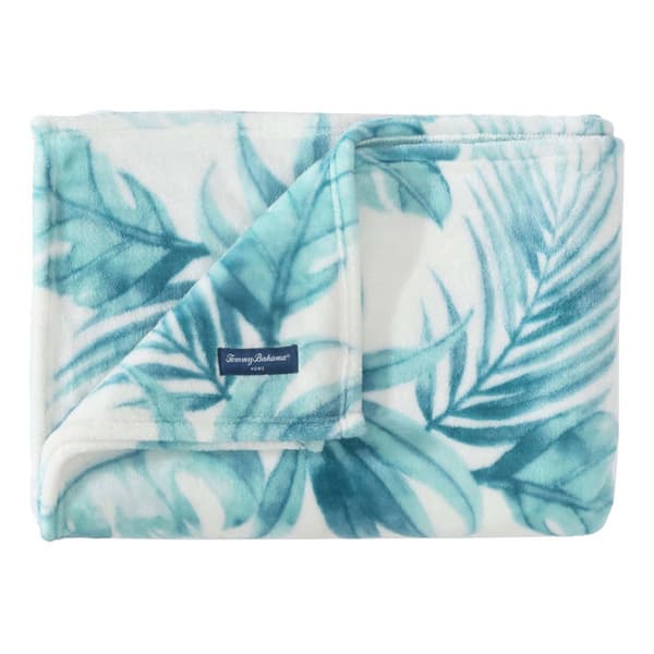 Tommy Bahama Waimea Bay Plush-Fleece Throw - image 