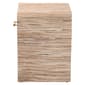 bali & pari Callan Bohemian Woven Natural Grasscloth Nightstand - image 4