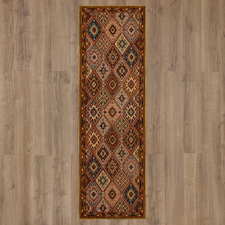 Mohawk Home Pine Row Red Runner
