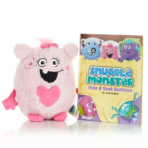 Continuum Games Pink Snuggle Monster Hide & Seek Bedtime