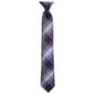 Boys Bill Blass Clip On Tie - Purple - image 1