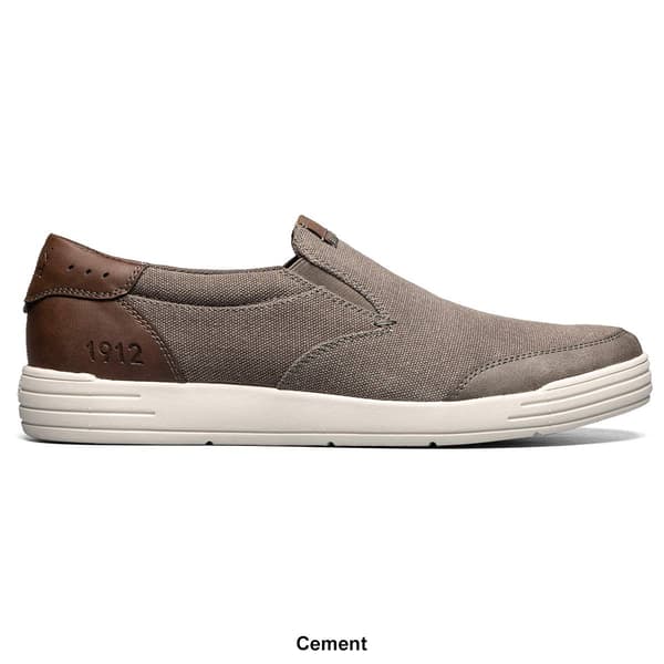 Mens Nunn Bush KORE City Walk Canvas Moc Toe Slip-On Loafers