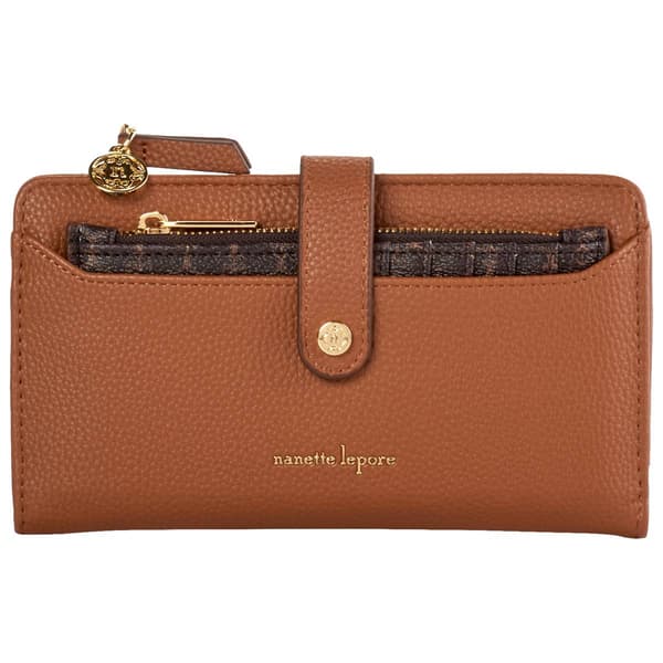 Womens Nannette Lepore Lilli Bifold Wallet - Hazelnut - image 