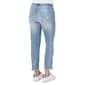 Womens Democracy "Ab"solution&#174; Slim Straight Leg Frayed Hem Jeans - image 3