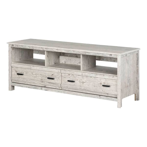South Shore Exhibit Seaside Pine TV Stand - image 