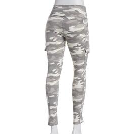 Womens French Laundry Camo Legging with Cargo and Side Pockets