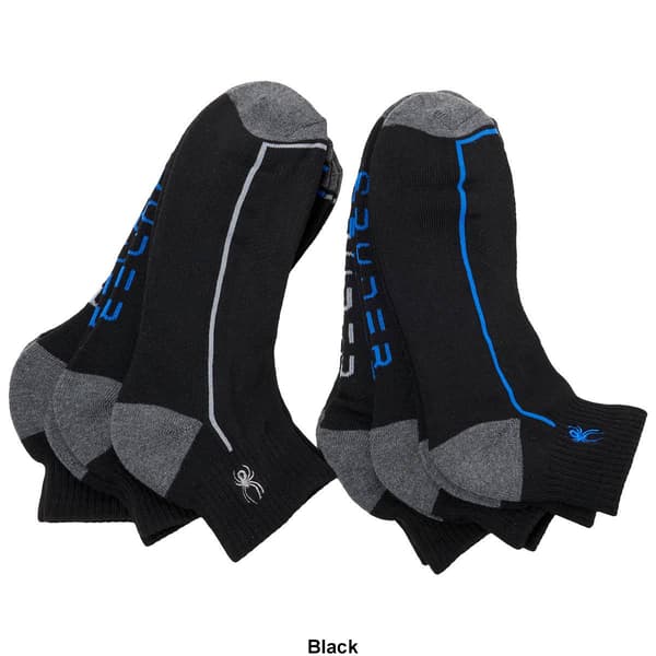 Mens Spyder 6pk. Quarter Socks