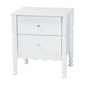 Baxton Studio Hoffman 2-Drawer Nightstand - image 1
