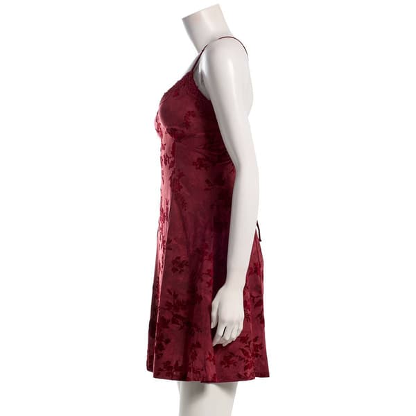 Juniors Madden Girl Tie Dye Floral Lace Trim Cross Back Dress