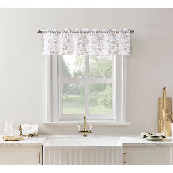 No. 918 Jeanette Floral Puff Print Valance - image 