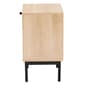 Baxton Studio Sherwin Light Brown 1-Drawer End Table - image 4
