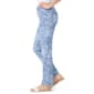 Womens Gloria Vanderbilt Amanda Floral 5-Pocket Straight Jeans - image 3