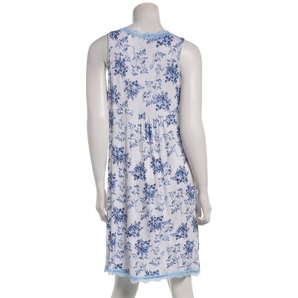 Womens René Rofé® Sleeveless Lace Floral Chemise