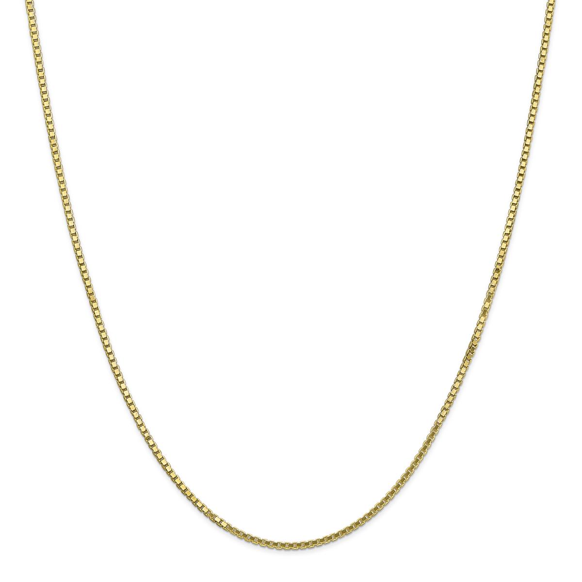 Gold Classics™ 10kt. Gold 1.5mm 24in. Box Chain Necklace