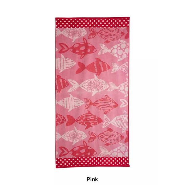 Fish Jacquard Beach Towel Boscov's