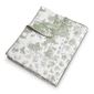 Greenland Home Fashions™ Green Toile Classic Floral Throw Blanket - image 5