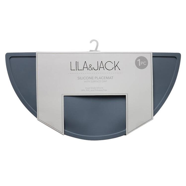 Baby Boy Lila & Jack Half Moon Silicone Placemat