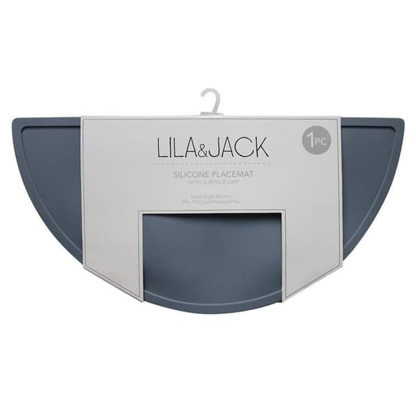 Baby Boy Lila & Jack Half Moon Silicone Placemat