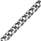 Mens Lynx Stainless Steel Curb Chain Bracelet - image 5