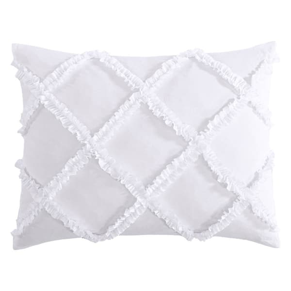Laura Ashley Norah Solid Microfiber Comforter Set