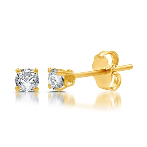 Nova Star® 1/4ctw. Lab Grown Diamond Prong Set Stud Earrings