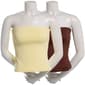 Juniors Pink Rose 2pk. Contour Knit Double Layer Tube Top - image 1