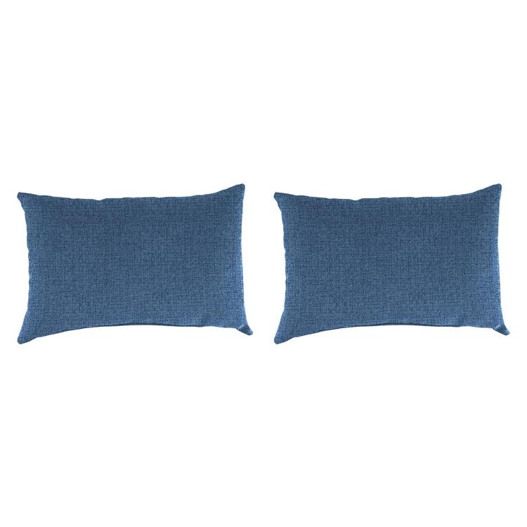 Jordan Texture Capri Lumbar Toss Pillows - Set Of 2