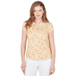 Womens Emaline Key Items Short Sleeve Ditsy Floral Blouse - image 1