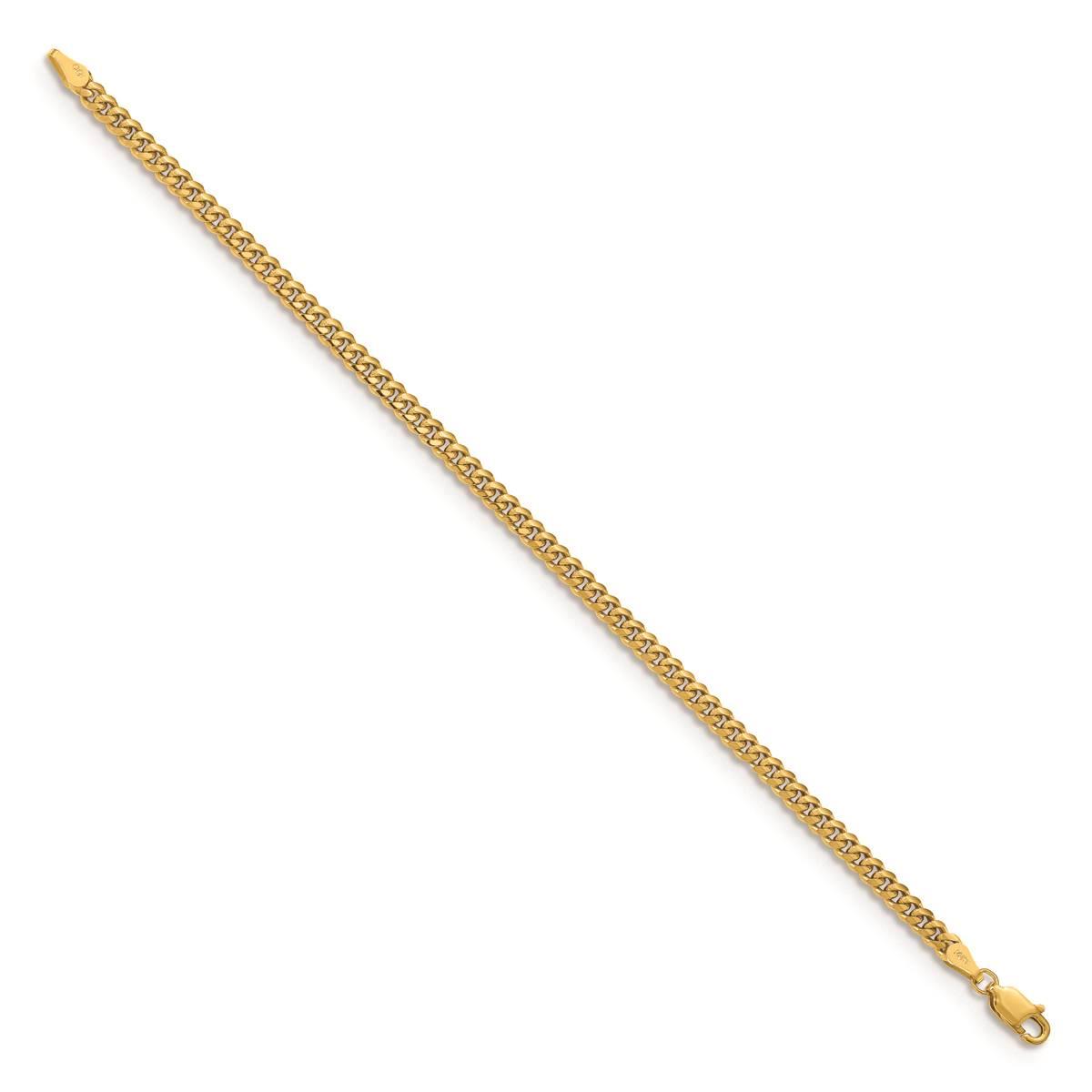 Mens Gold Classics™ 3.5mm. Solid Miami Cuban Chain...