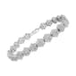 Haus of Brilliance 2.0ctw. 7 Stone Diamond Floral Link Bracelet - image 3