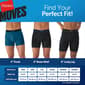 Mens Hanes&#174; Moves 4pk. Long Leg Boxer Briefs - Blue/Black - image 7