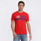 Mens Home of the Brave Proud American Graphic Tee - image 1