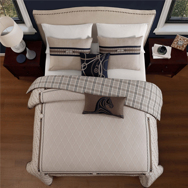 Bebejan® Equestrian Dreams Cotton 5pc. Reversible Comforter Set